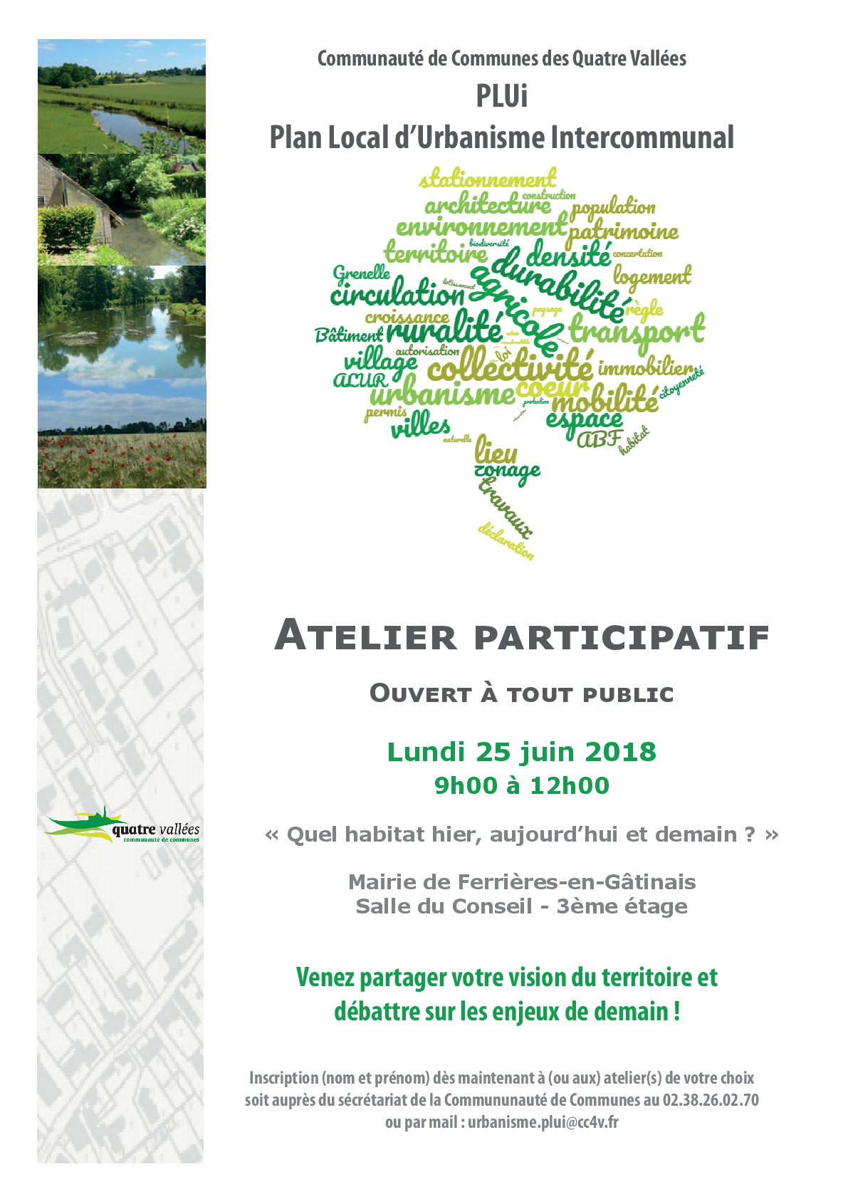Affiche atelier habitat PLUi CC4V 001