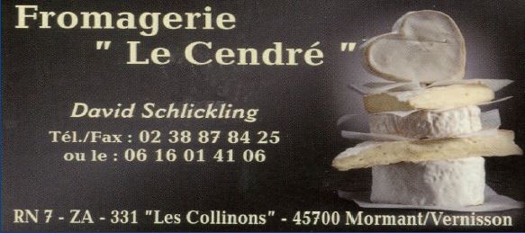 fromagerie le cendre