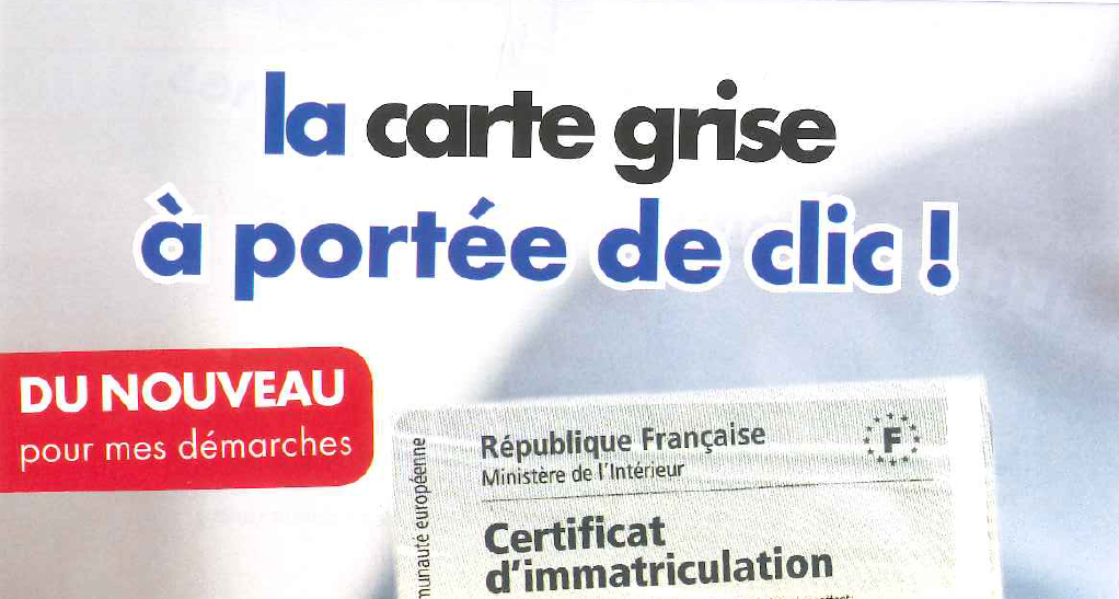 carte grise nouveau