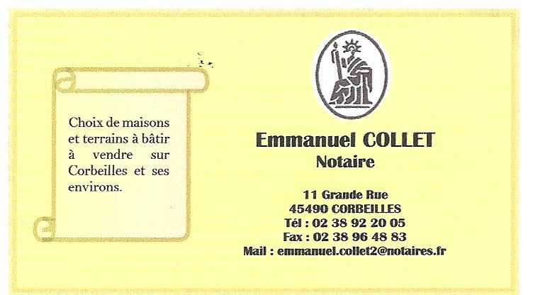 Carte professionnelle COLLET