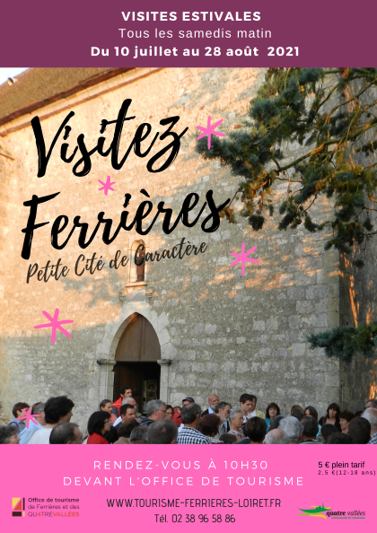 Affiche visites estivales 2021 2